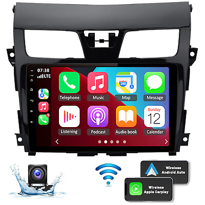#ad For Nissan Altima 2013 2018 Car Stereo Radio Android 13 Carplay GPS Navi Player $149.98