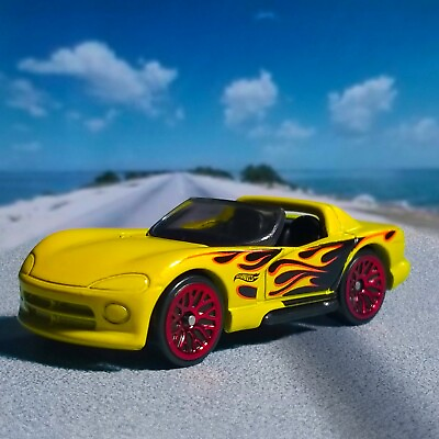 #ad 🏁 Hot Wheels • DODGE VIPER RT 10 • 1 64 Diecast Loose Mint Very cool car 🏁 $6.00