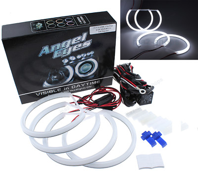 #ad Cotton Headlight SMD LED Angel Eyes Halo Rings Fit BMW E38 E39 E46 3 5 7 Series $39.98