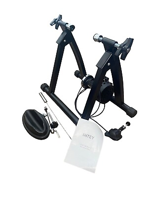 #ad INTEY Bike Trainer Stand Steel Bicycle Exercise Magnetic Stand Front Wheel Riser $21.99