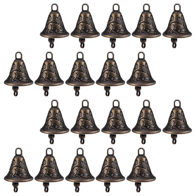 20PCS Alloy Bells Wind Chime Fine Metal Bell Accessories Gift Statues $10.89