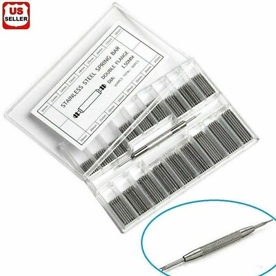 #ad #ad 360pcs Watchmaker Watch Band Spring Bars Strap Link Pins Steel Repair Remove Kit $5.98
