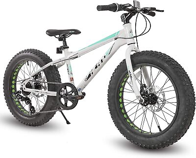 #ad 20 Inch Kids#x27; Bicycles Fat Tire Mountain Bike for Boys and Girls Age 5 $254.46