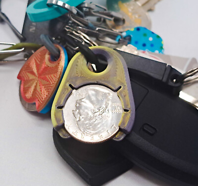 #ad Multi Functional Coin Holder Keychain for Aldi Lidl Carrefour Kaufland $3.99