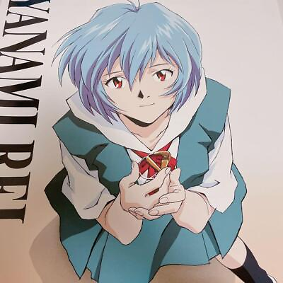 #ad Evangelion Sega Sega Limited Poster Ayanami Rei 3 #f3b81f $336.98