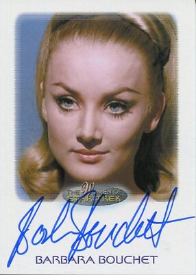 #ad Star Trek Women Of 50th Anniversary Autograph Card Barbara Bouchet as Kelinda GBP 29.99