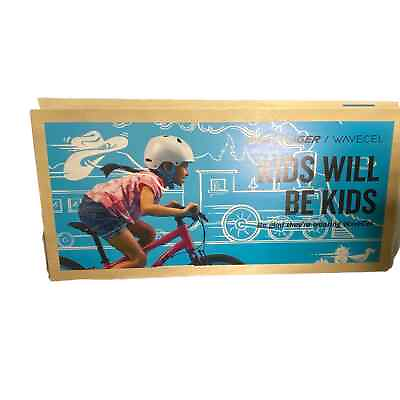 #ad Trek Bontrager Kids Will Be Kids Bike Birch Plywood Painting Size: 47 x 22 $30.39