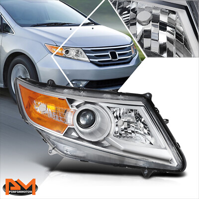 #ad For 11 13 Honda Odyssey Factory Style Passenger Side Projector Headlight Chrome $92.89