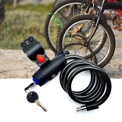 #ad #ad Bicycle Lock Sturdy Portable Bicycle Sturdy Lock Security Tool $9.70
