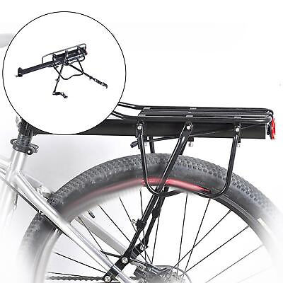 #ad Bike Cargo Rack Adjustable Quick Release Universal Black Easy to Install Luggage $32.15