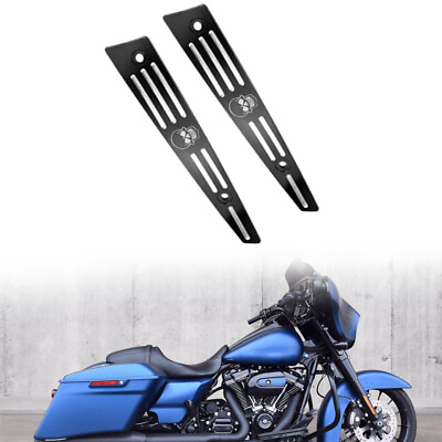 #ad Front Split Windshield Side Trim Fit Harley For Touring Road Glide FLTRK 15 23 $23.33