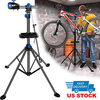 #ad Heavy Duty Bike Bicycle Maintenance Mechanic Repair Tool Rack Work Stand Holder $67.48