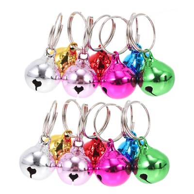#ad 24 Pcs Metal Pet Bell Accessories for Dogs to Ring Go outside Bear Bells Hiking $8.38