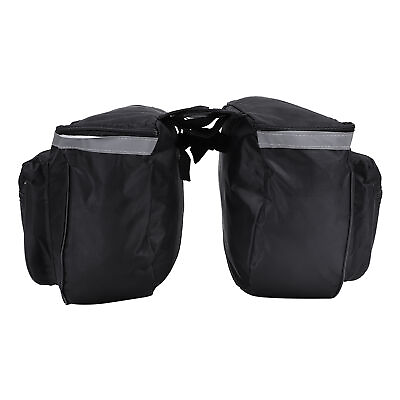 #ad Rack Bag Double Side Bike Rack Bag Bike Rack Tail Bag For Camping For $21.45