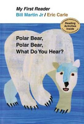 #ad Polar Bear Polar Bear What Do You Hear? My First Reader Hardcover GOOD $3.93