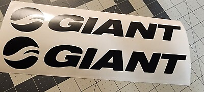 #ad Giant Bike One Pair Decals Stickers Pick Size and Color. TRACKED amp; INSURED $4.89