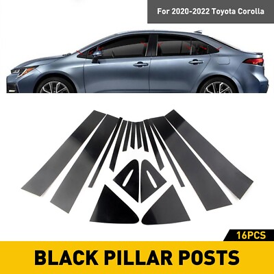 #ad #ad Fit Toyota Corolla Auto Car Pillar Door Post Trim Car Accessories Auto 2020 2022 $16.99
