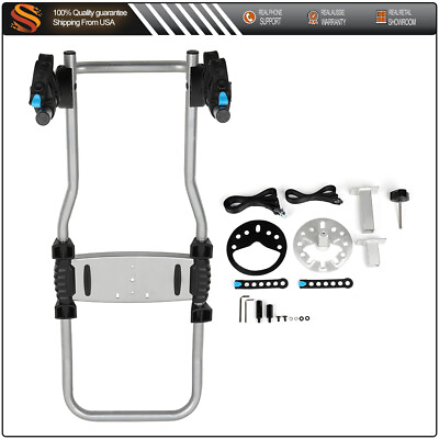 2 Bicycle Rack Bike Carrier Rear Spare Tyre Carrier For SUV With Rear Spare Tyre $76.95