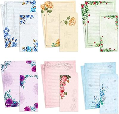#ad Stationary Paper and Envelopes Set Japanese Stationery Set with Lines Vintage $15.86