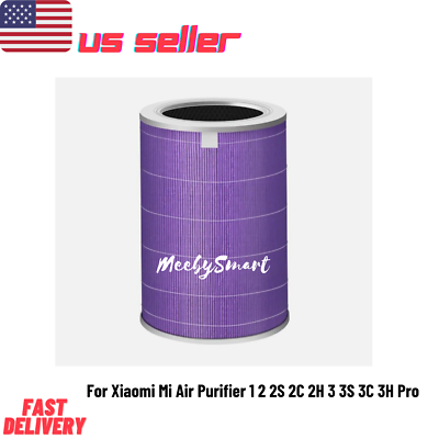 #ad Xiaomi Air Purifier Filter Original Purple For Smart Mi 1 2 2C 2S 3 3H 3C Pro $45.99