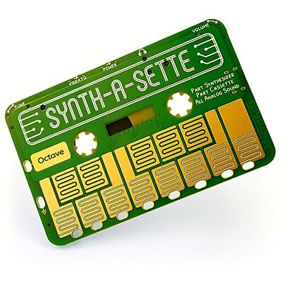 #ad Synth a Sette: Create Your Own Banana Keyboard With This Cassette Sized Analog $73.34