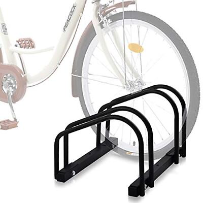 #ad WALMANN 2 Bikes Floor Bike Stand Bike Parking Rack Garage Bike Storage Stand ... $56.92