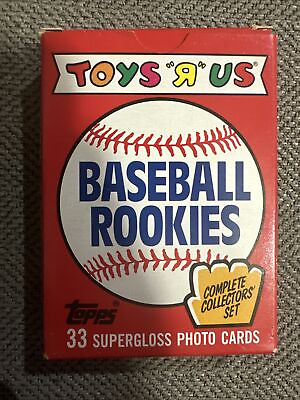 #ad 1988 Topps Toys R Us Baseball Rookies 33 Supergloss Photo Cards McGriff McGwire $3.99