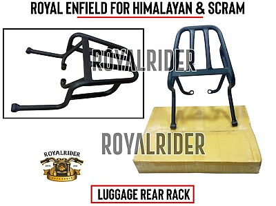 #ad #ad Fits Royal Enfield quot;LUGGAGE REAR RACK For Himalayan and Scram 411 $59.40