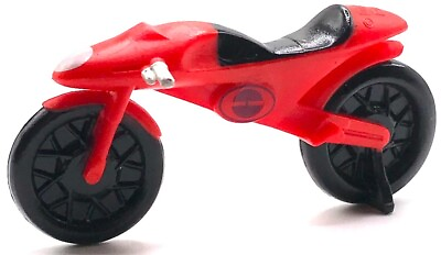 #ad ELASTICYCLE Disney INCREDIBLES Motor Bike PVC TOY Playset Figure 3 1 4quot; FIGURINE $2.99