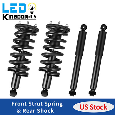 #ad 4PCS Front Struts Coil Spring Rear Shock Absorbers for 2005 2015 Nissan Armada $137.93