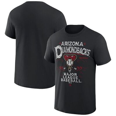 #ad SALE Men#x27;s Collection by Black Arizona Diamondbacks Beach Splatter T Shirt $21.99