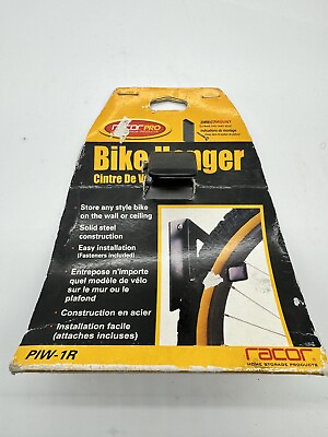 #ad Racor Bike Hanger Securely Holds 1 Bike to Wall or Ceiling $7.20