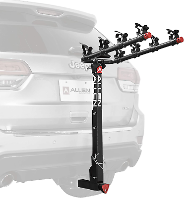 #ad Allen Sports Deluxe Locking Quick Release 4 Bike Carrier for 2 Inch Hitch Model $180.95