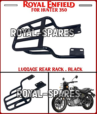 #ad Royal Enfield quot;quot;LUGGAGE REAR RACK BLACKquot; For Hunter 350 $64.00