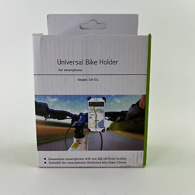 #ad Universal Bike Holder Black CH 01 For Smartphone Extends and Retracts Locking $9.99
