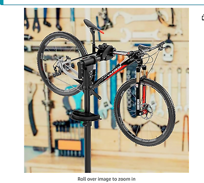 #ad Bike Repair Stand Max 88lbs Garage Floor Bike Stand Rack Workstand E $55.00