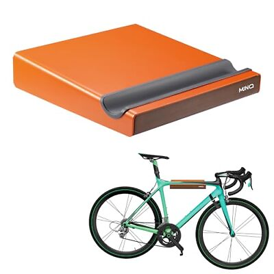 #ad Orange Wall Mount Bike Storage Rack With Open Shelf Indoor Bicycle Wall Mou... $82.12