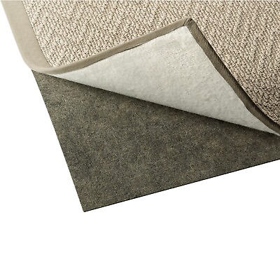 #ad #ad Rug Pad Hard Surface Carpet Non Slip Felt Rubber Reversible 1 4quot; 10YR $237.45