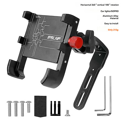#ad Cell Phone Holder Outdoor Riding Bracket Accessories for Bicycle Mountain Bike $23.11