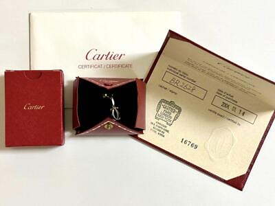 #ad #ad Cartier 2C Charm K18WG 750White Gold Pendant Top Accessories with Box $529.99