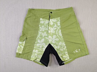 #ad Cannondale Cycling Shorts Adult Large Green Floral $3.74