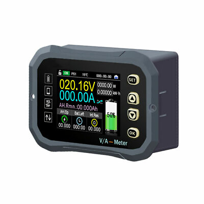 #ad Smart Bluetooth Solar Battery Monitor DC 120V500A Power Watt AH Charge Status $79.00