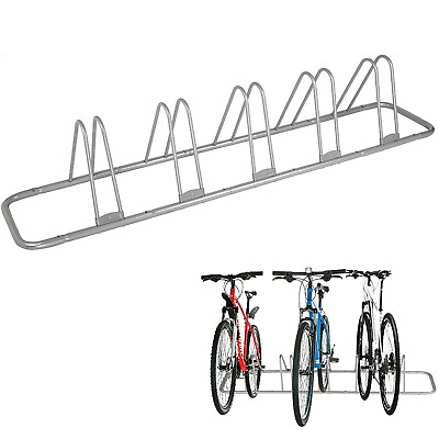 Koreyosh Garage Bike Rack Stand 5 Bicycle Free Combination Floor Parking Storage $47.99