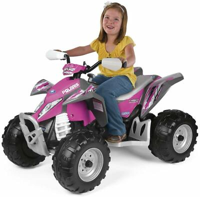 #ad Peg Perego Polaris Children#x27;s Girls Kid#x27;s Ride on ATV Quad Car Motor Toy Pink $519.99