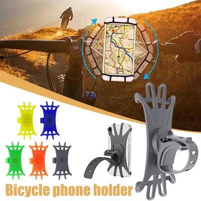 #ad Bicycle Bike Mobile Phone Holder Bracket Mount For Handlebar Bar Handle 2024 $2.13