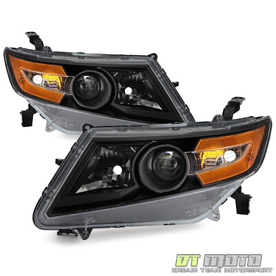 #ad For Blk 2011 2017 Honda Odyssey Headlights Headlamps Replacement Pair LeftRight $169.99