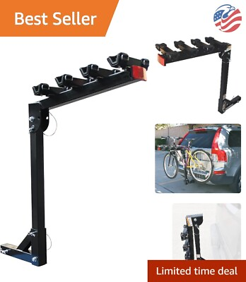 #ad Heavy Duty 4 Bike Hitch Mount Rack Easy Installation amp; Durable Construction $150.99