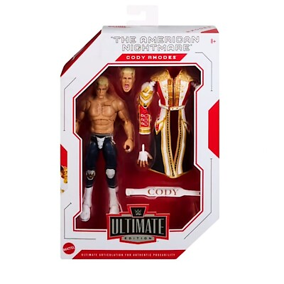 #ad #ad Cody Rhodes WWE Mattel Elite Ultimate Edition Series 21 Wrestling Action Figure $44.99