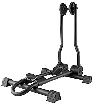 #ad Bike Stand For 1 Bicycle Floor Parking Rack For Garage Or Home new Version $102.25