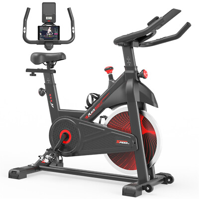 #ad Indoor Cycling Bike Exercise Bike Stationary Bicycle Bike Cardio Fitness Workout $242.99